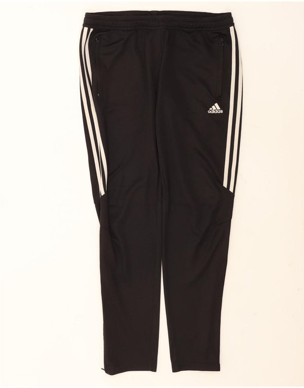 Pantaloni da tuta da donna Adidas UK 16/18 Large Nero Poliestere