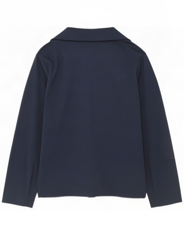 Confezioni Di Lusso Camicia Camicetta da Donna IT 52 2XL Blu Navy Floreale