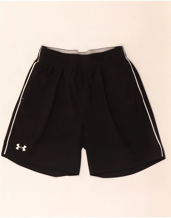 Pantaloncini sportivi grafici da uomo Under Armour medio nero