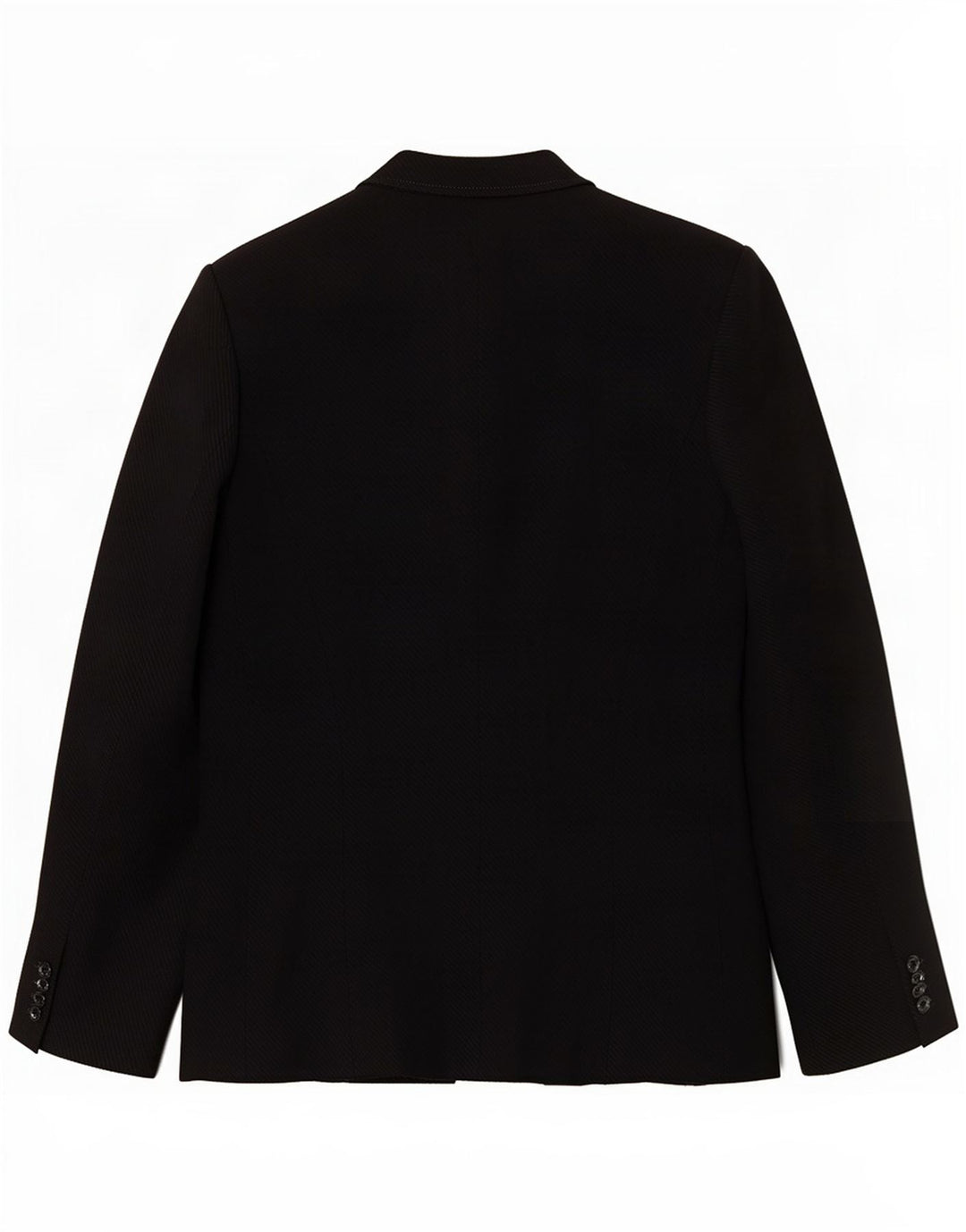 Laura Ashley Giacca blazer a 1 bottone da donna UK 8 piccola in viscosa nera