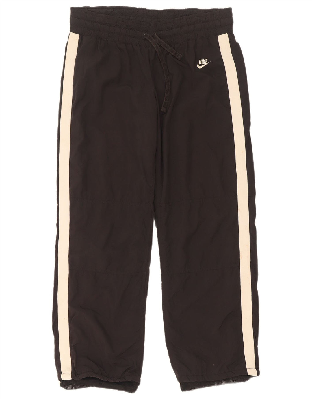 Pantaloni della tuta da donna Nike US 8/10 Medium Black Colourblock poliestere
