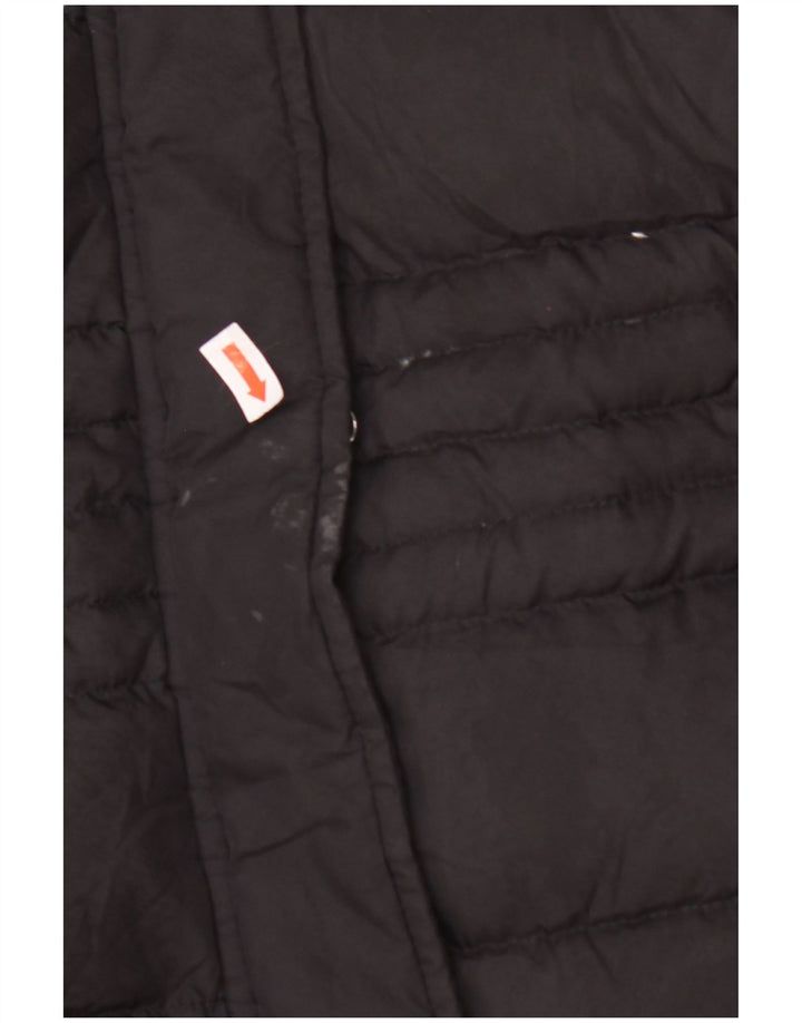 Giacca imbottita con cappuccio da donna ESPRIT UK 10 piccola nera