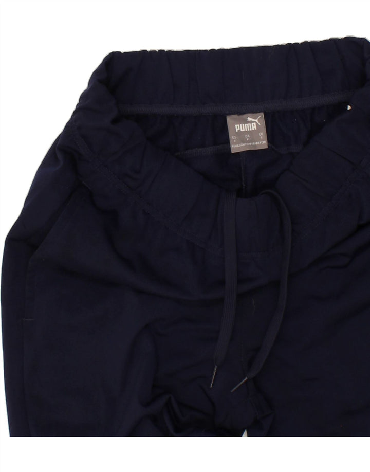 PUMA Mens Tracksuit Trousers Joggers Small Navy Blue Polyester Vintage Puma and Second-Hand Puma from Messina Hembry 