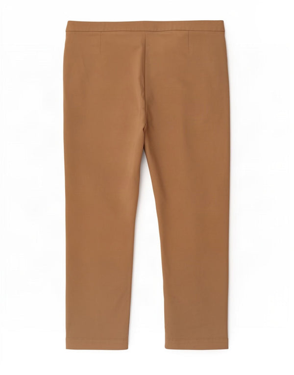 Pantaloni corti affusolati da donna Marks & Spencer UK 16 Large W34 L25 Beige