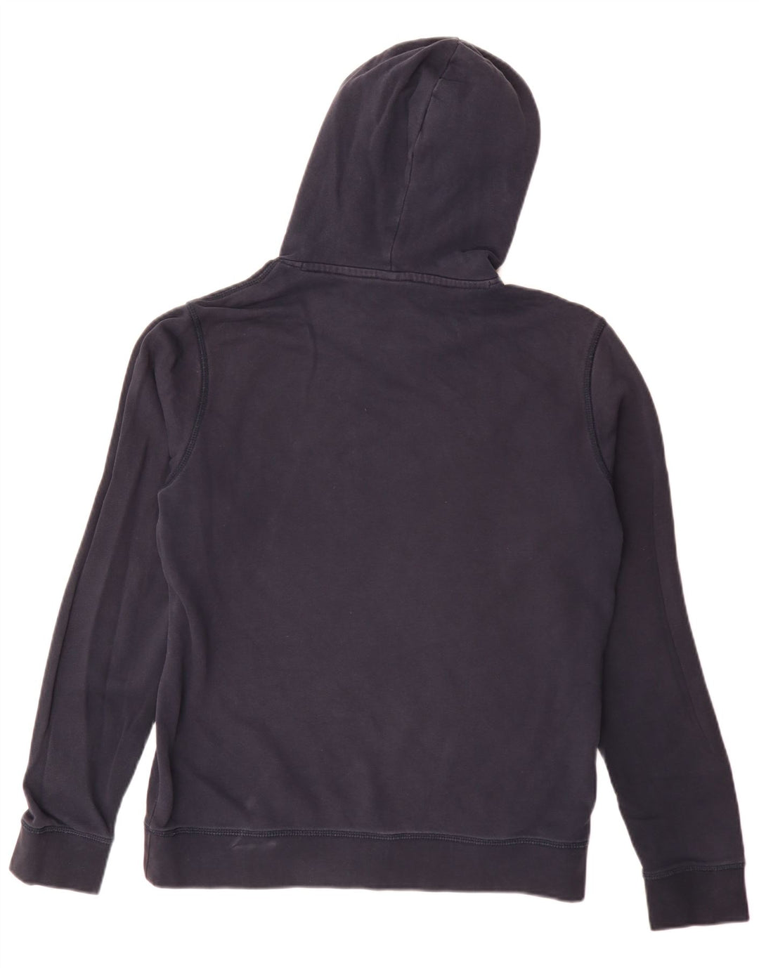 Felpa con cappuccio da uomo Hugo Boss media blu navy