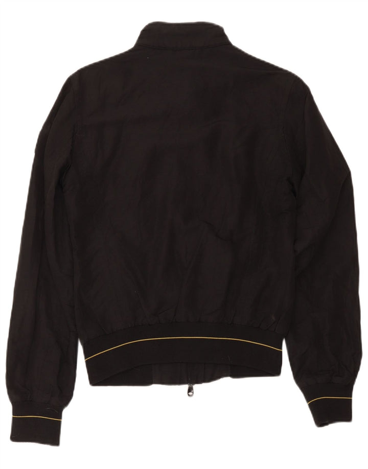 Refrigiwear Giacca Bomber Cruz da Donna Grande in Cotone Nero