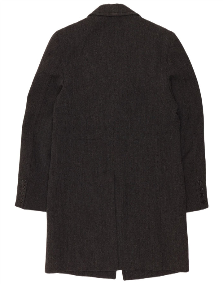 Soprabito vintage da uomo IT 46 piccolo in cotone grigio