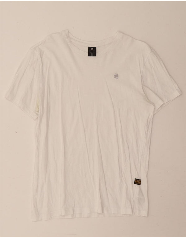 T-shirt da uomo G-Star Top in cotone bianco medio