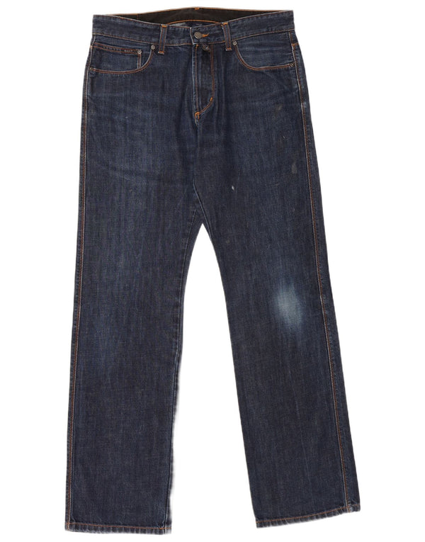 Jeans dritti da uomo GANT W33 L34 Blu Navy