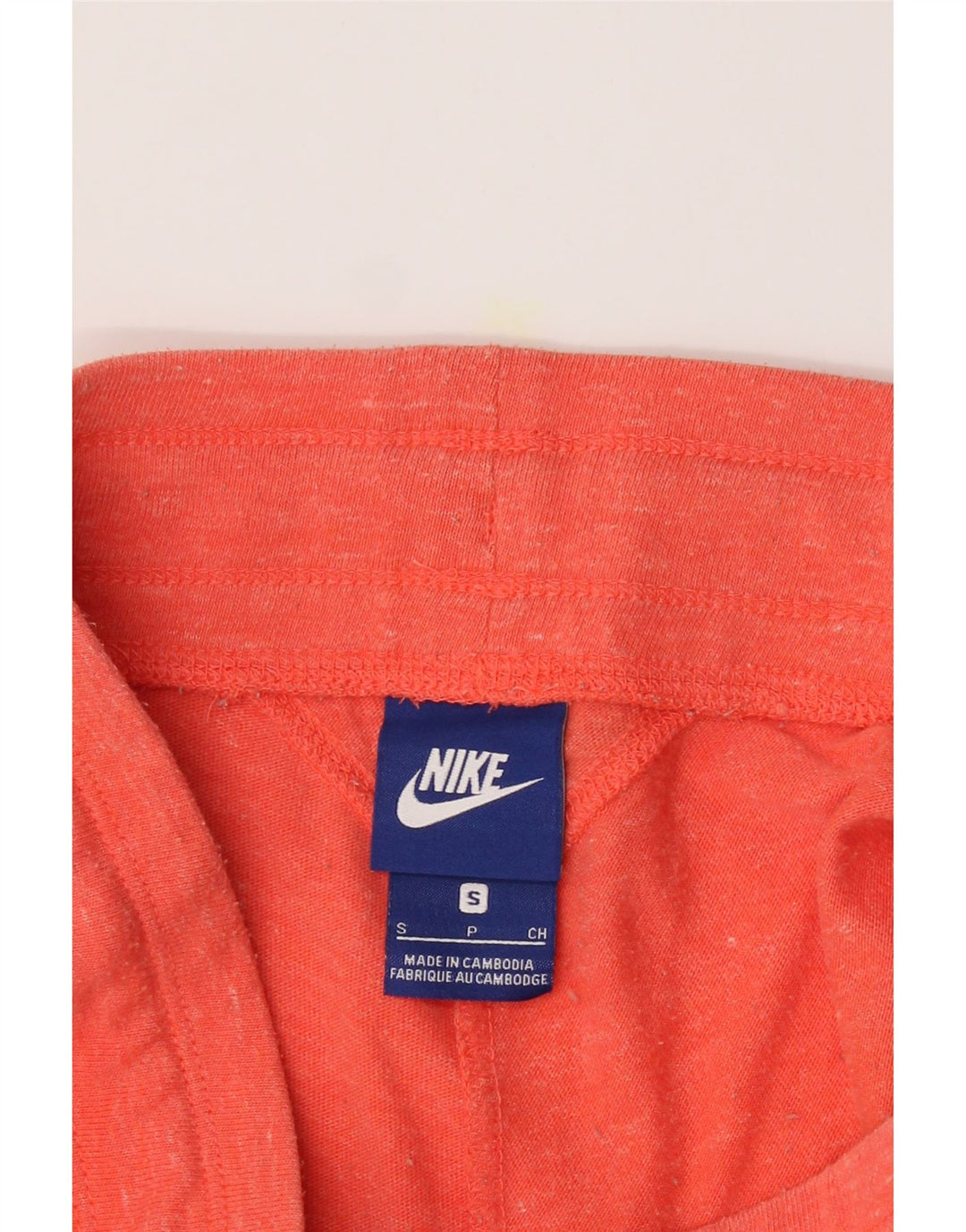 NIKE Womens Sport Shorts UK 10 Small  Orange Cotton Vintage Nike and Second-Hand Nike from Messina Hembry 