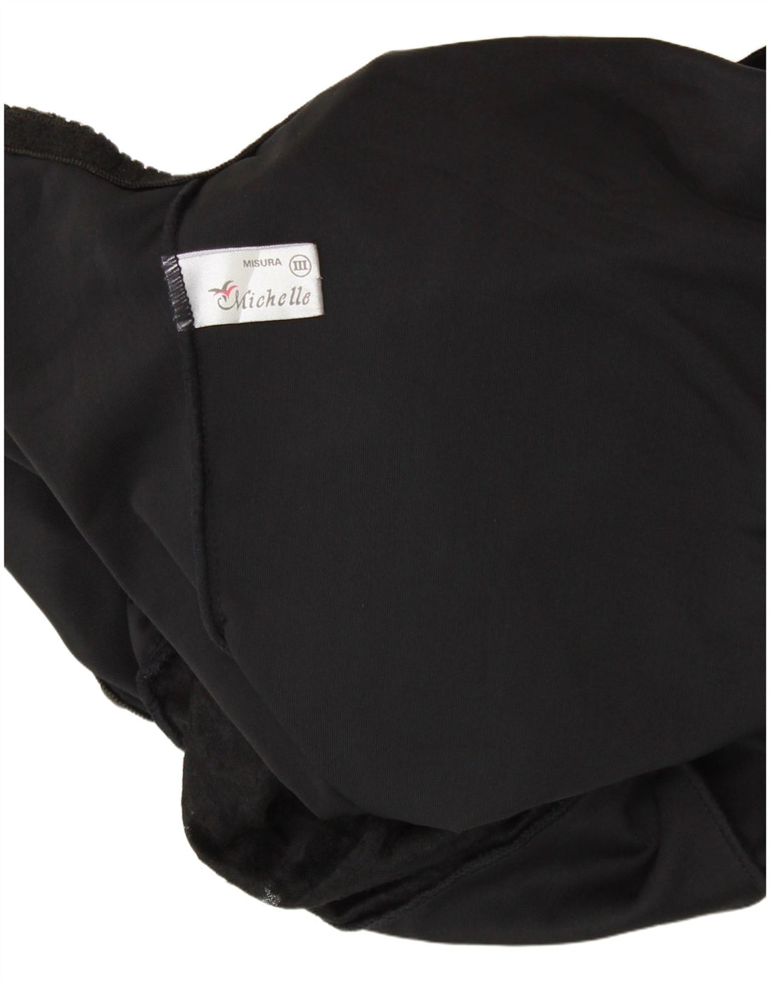 MICHELLE Body in velluto da donna UK 14 Poliestere medio nero con motivi cachemire