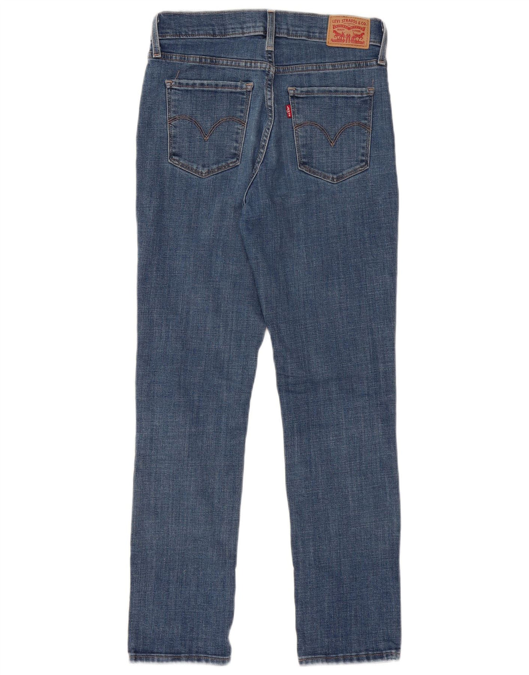 Levi's Donna 312 Shaping Slim Jeans W27 L28 Cotone Blu