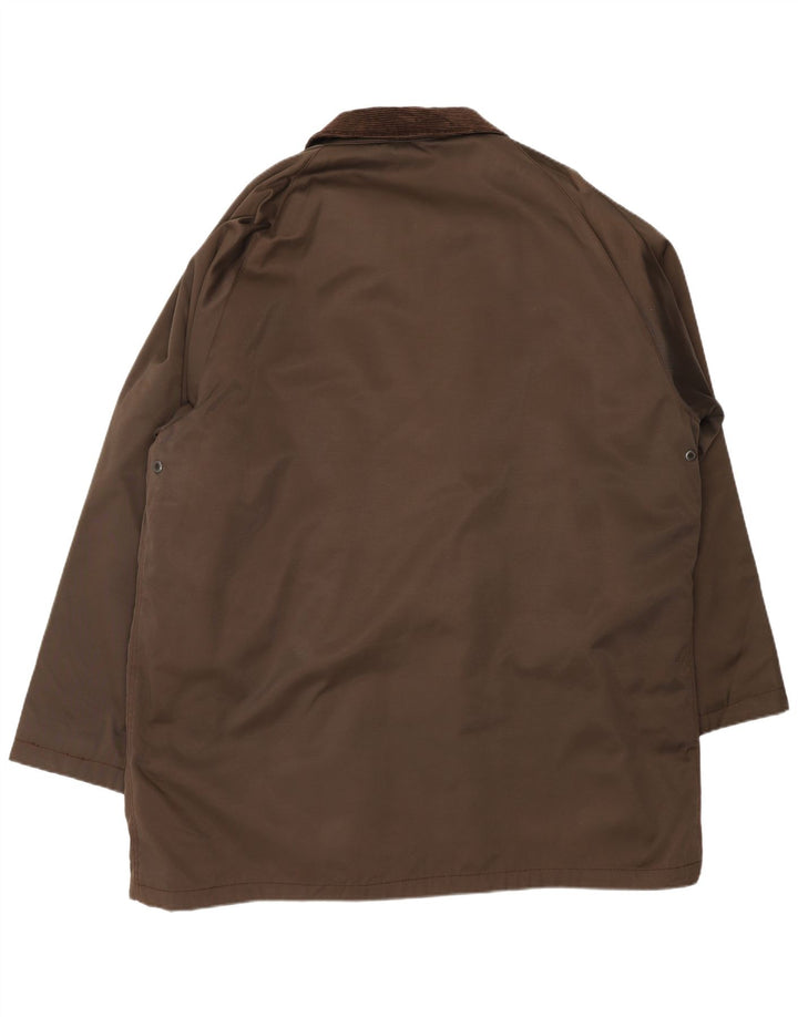 Corneliani Giacca Sherpa Utility Uomo IT 56 3XL Cotone Marrone