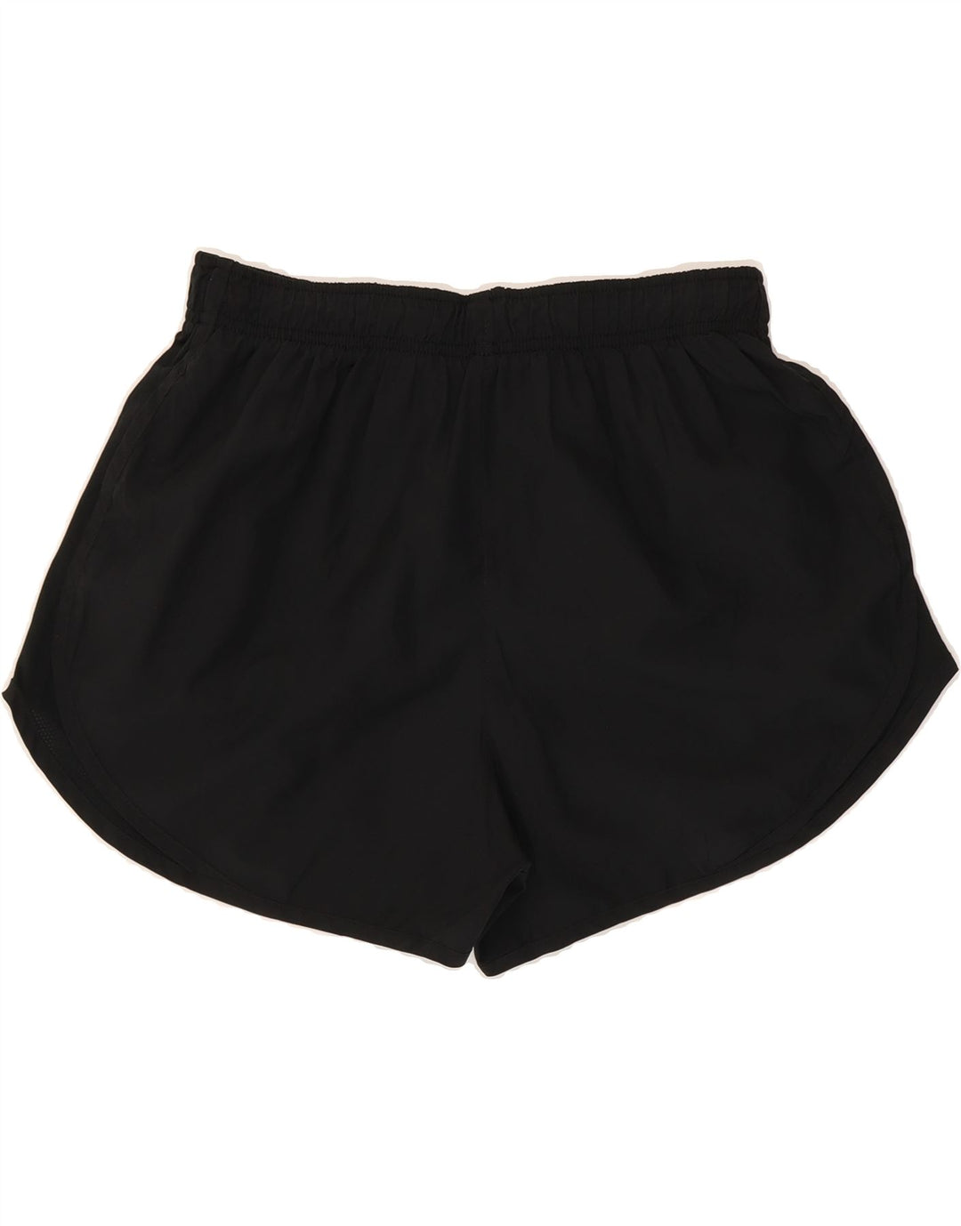 NIKE Womens Sport Shorts UK 12 Medium  Black Polyester Vintage Nike and Second-Hand Nike from Messina Hembry 