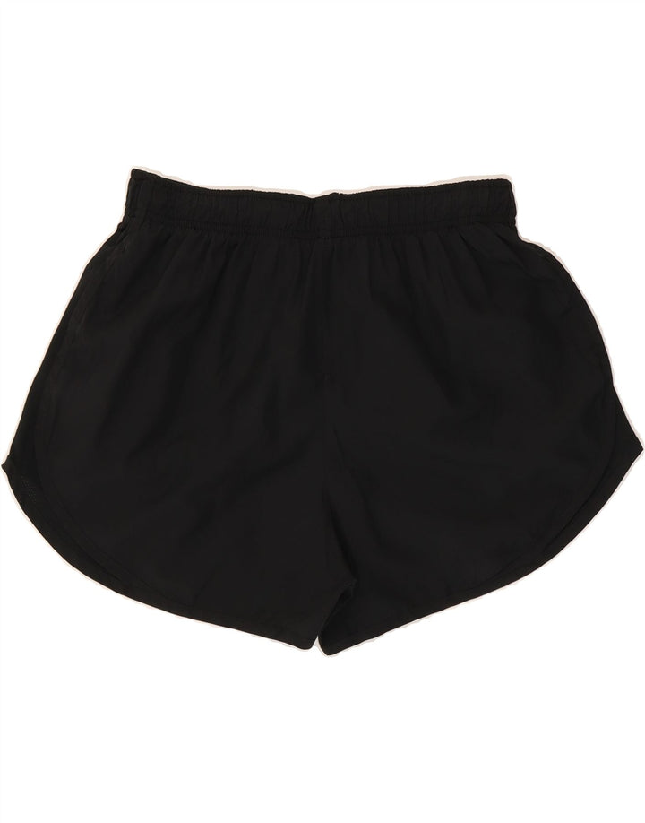 NIKE Womens Sport Shorts UK 12 Medium  Black Polyester Vintage Nike and Second-Hand Nike from Messina Hembry 