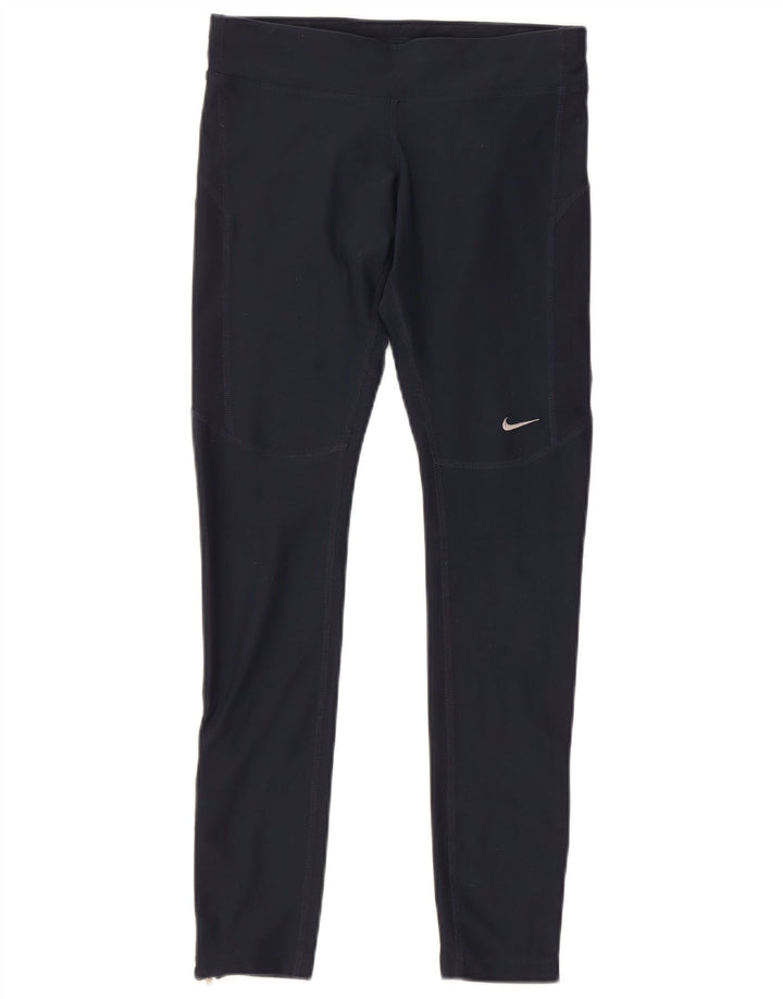Leggings Nike Dri Fit da donna UK 6 XS blu navy poliestere