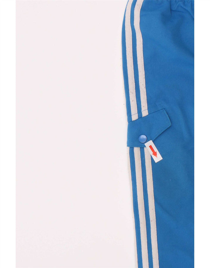Pantaloni da tuta cargo Adidas da bambino 6-9 mesi in poliestere blu