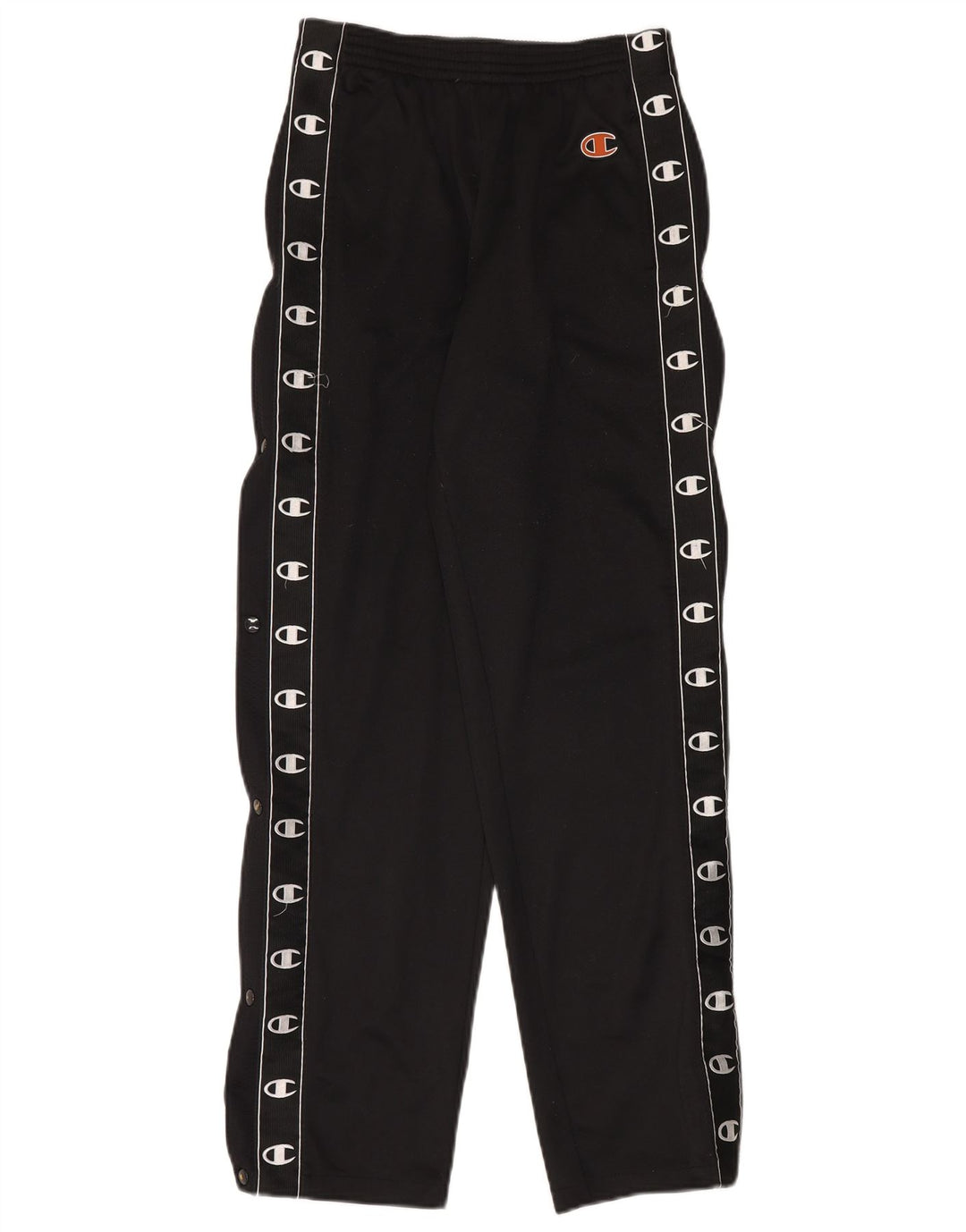 Pantaloni da tuta con grafica CHAMPION per ragazzi 13-14 anni in poliestere nero