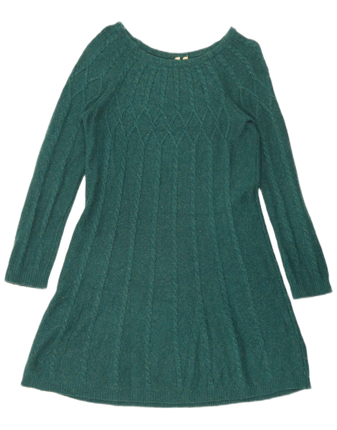 Abito maglione da donna White Stuff UK 14 Cotone verde medio