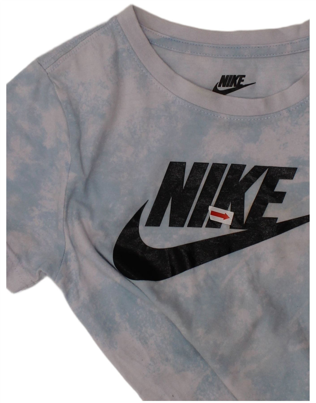 T-shirt grafica NIKE per ragazzi, 6-7 anni, grande, blu, tinta unita