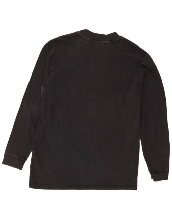 Top Nike da uomo a maniche lunghe XL in cotone nero