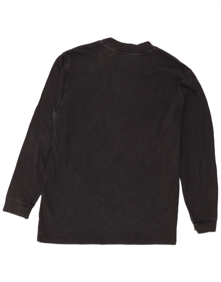 Top Nike da uomo a maniche lunghe XL in cotone nero