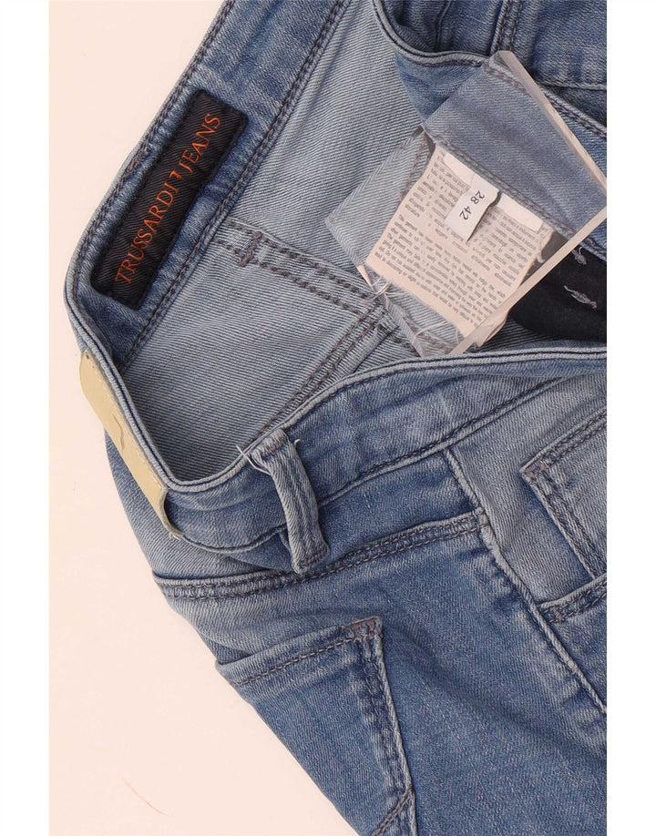 Jeans Cropped Donna Trussardi W28 L26 Blu