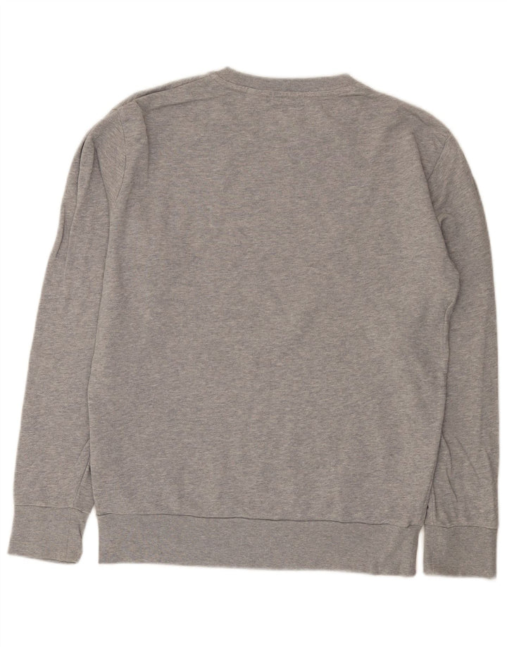 Felpa grafica da uomo Levi's, piccola, in cotone grigio