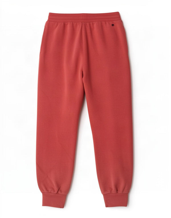 Pantaloni da tuta da donna Puma Joggers UK 14 cotone rosa medio