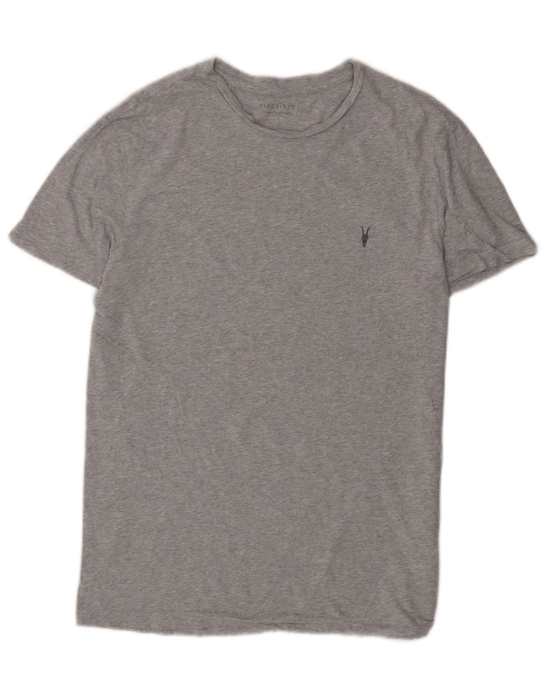 T-shirt da uomo All Saints Top piccola in cotone grigio