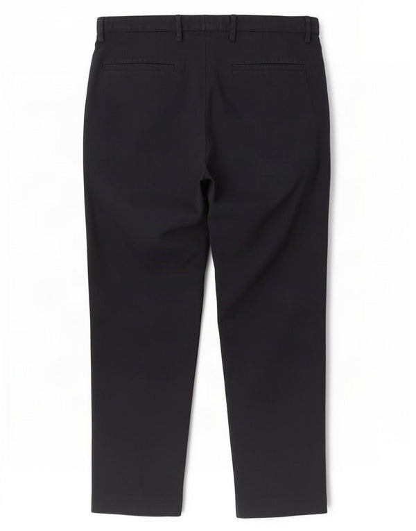 Pantaloni chino affusolati da uomo Massimo Dutti EU 42 Large W32 L27 Blu Navy