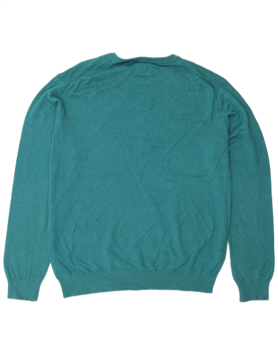 Joules Maglione da uomo con scollo a barca Maglione grande in cotone turchese