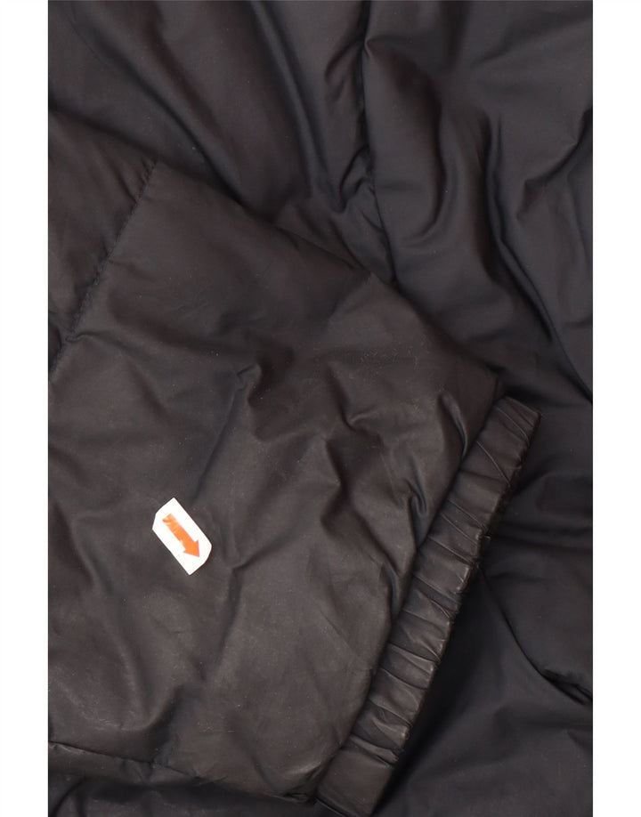 Giacca imbottita da uomo ADIDAS UK 40 grande poliestere nero