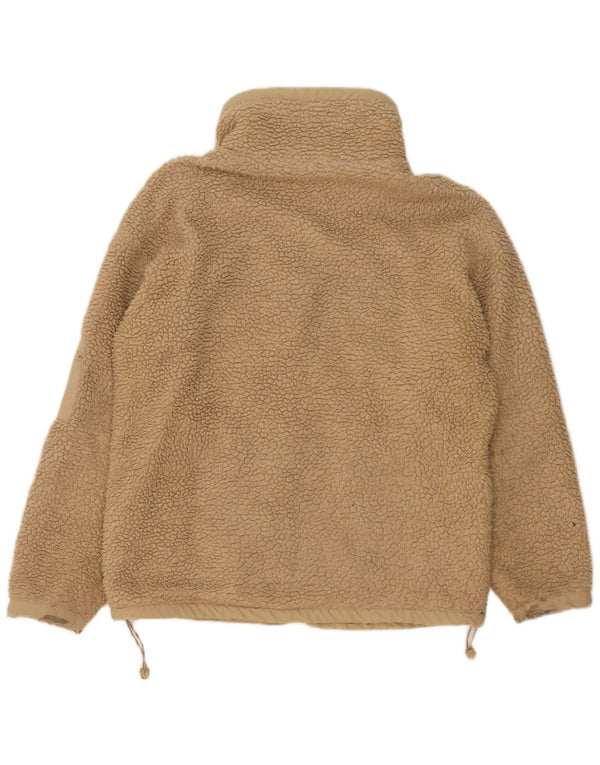 Giacca in pile da uomo Urban Outfitters UK 36 Small Beige Poliestere