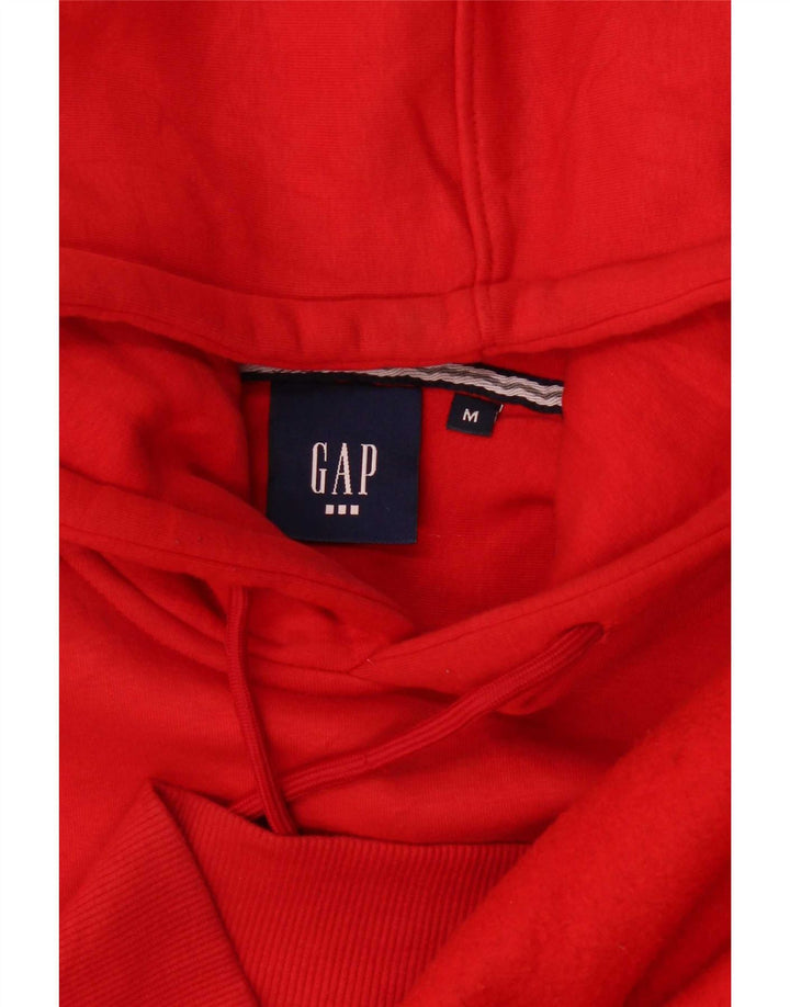 Maglione con cappuccio grafico da uomo Gap rosso medio
