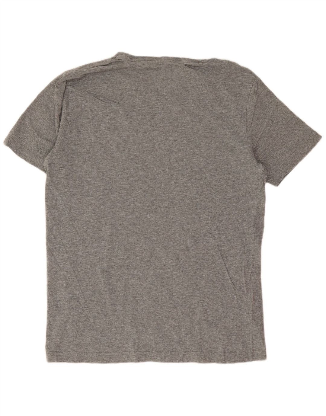 T-shirt da uomo Puma Top in cotone chiazzato grigio medio
