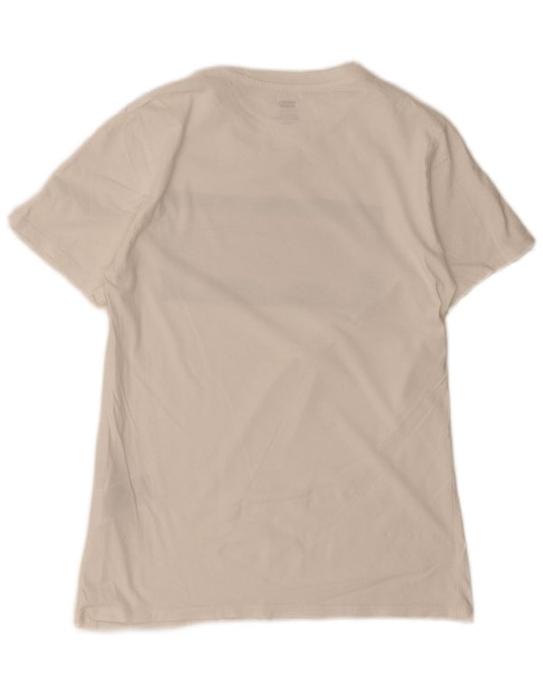 T-shirt grafica da uomo Levi's Top piccola in cotone bianco