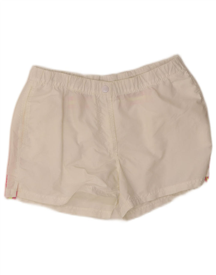 Pantaloncini da bagno da donna Sundek UK 16 grandi nylon bianco