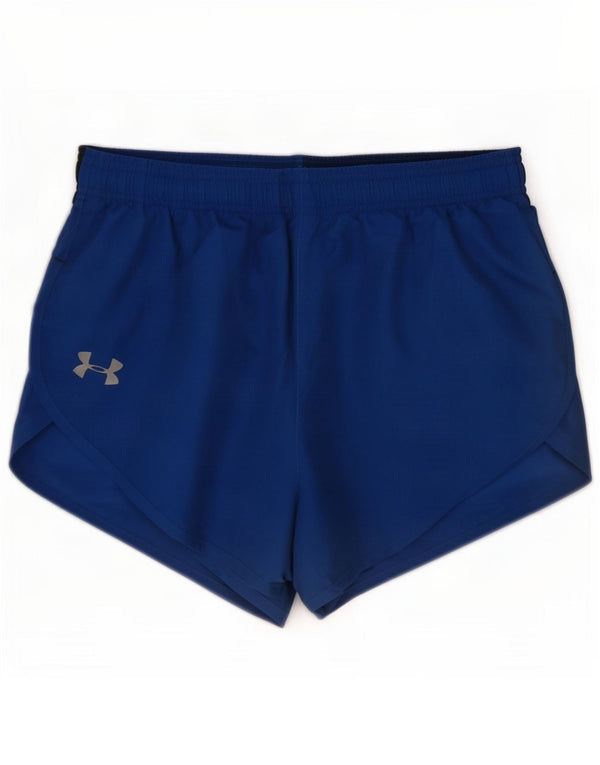 Pantaloncini sportivi Under Armour da donna Heat Gear UK 10 Small Blue Colourblock
