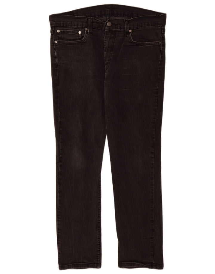 Jeans Levi's Uomo 511 Slim W36 L30 Cotone Nero