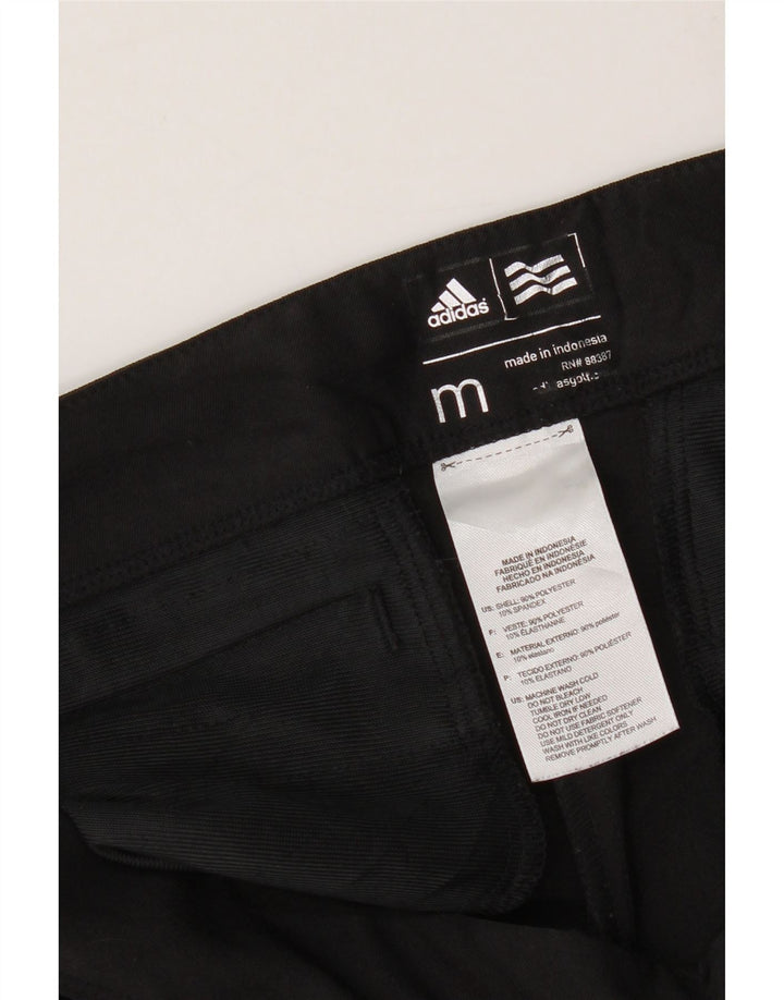 ADIDAS Womens Bermuda Shorts Medium W34  Black Polyester Vintage Adidas and Second-Hand Adidas from Messina Hembry 