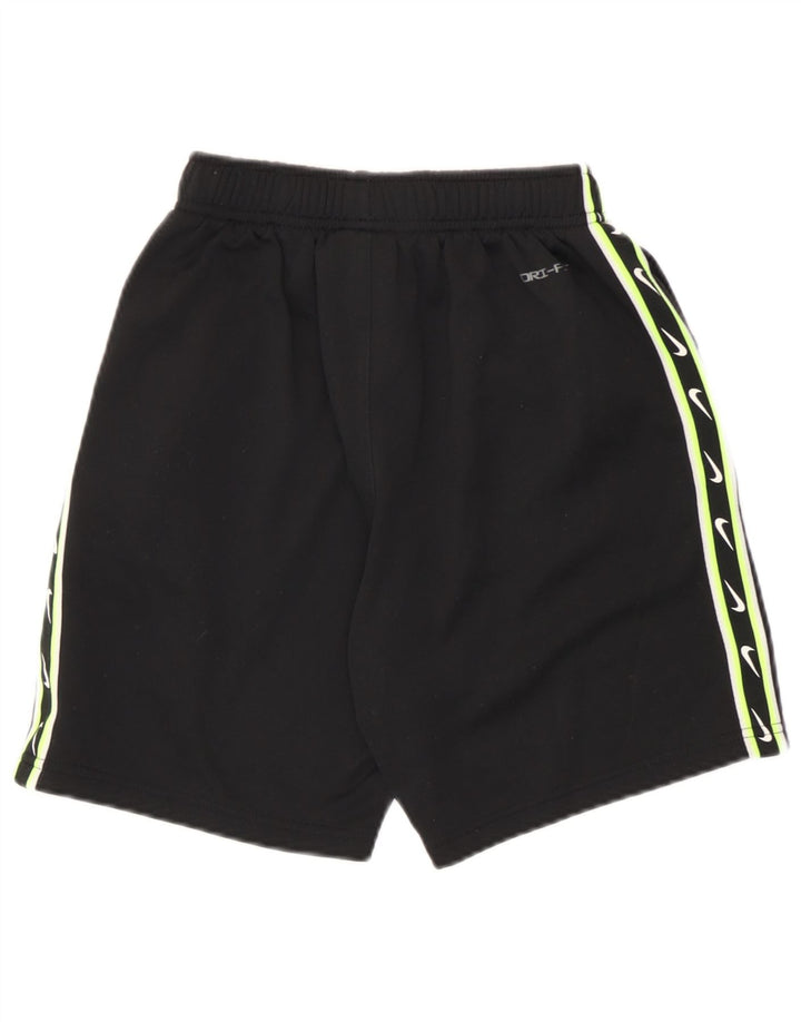 Pantaloncini sportivi Nike Dri Fit Graphic da ragazzo 10-11 anni, poliestere nero medio