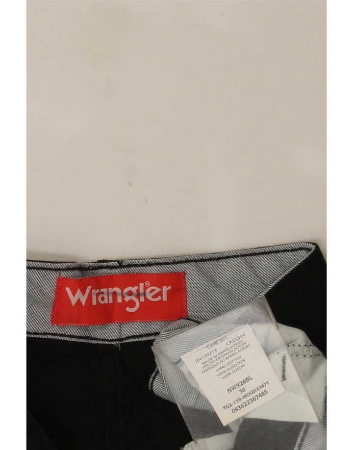 Pantaloncini cargo da uomo Wrangler W30 cotone nero medio