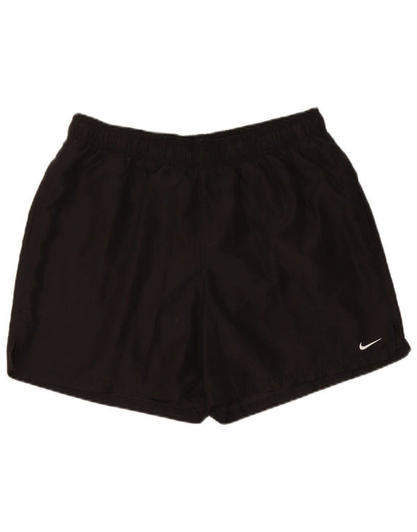 Pantaloncini sportivi da uomo Nike Large neri in poliestere