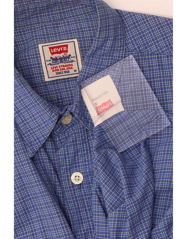 Camicia Levi's Uomo in cotone a quadri blu medio