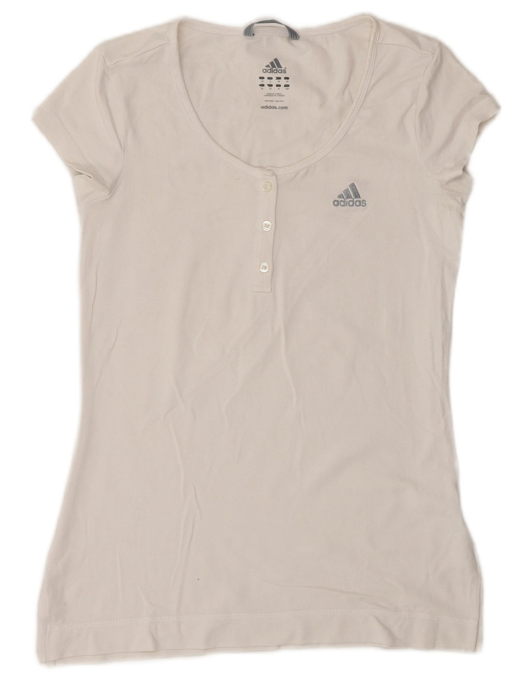 Maglietta Adidas da donna Top UK 10 piccola bianca