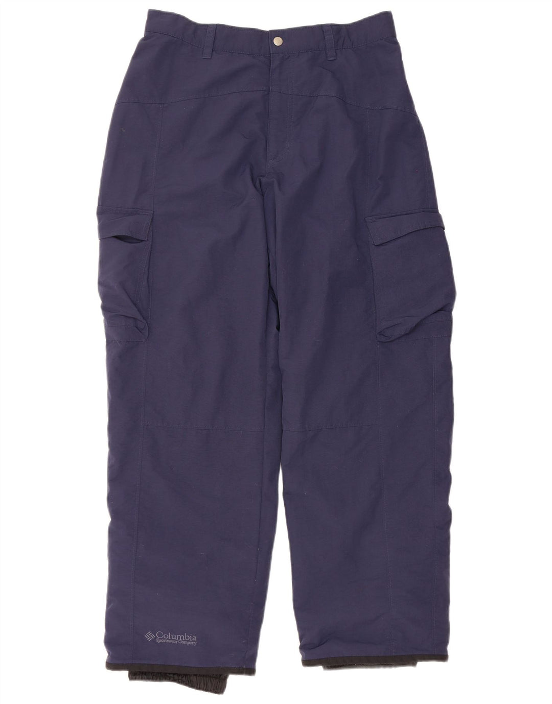 Pantaloni da sci da uomo COLUMBIA nylon medio blu navy