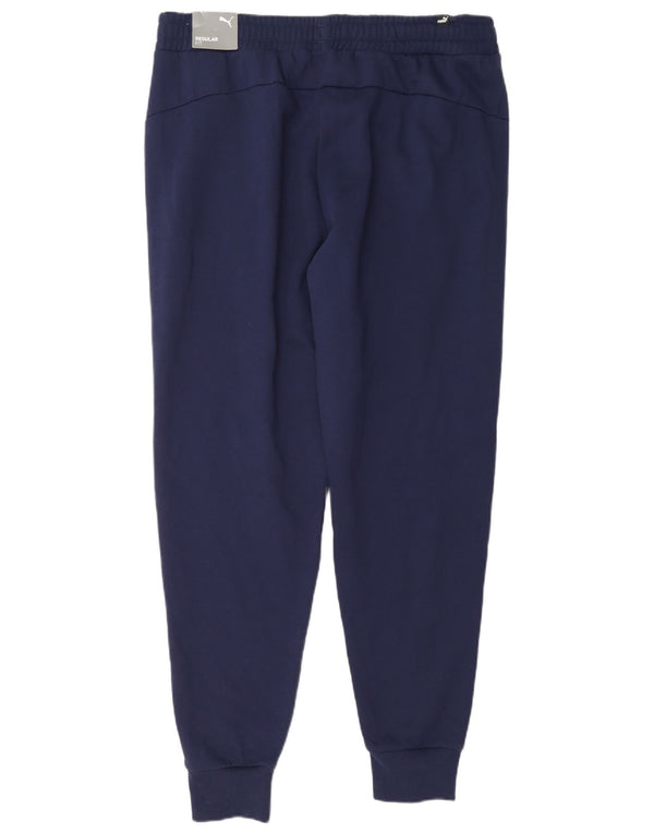 Pantaloni da tuta da uomo Puma Joggers XL Blu Navy Cotone
