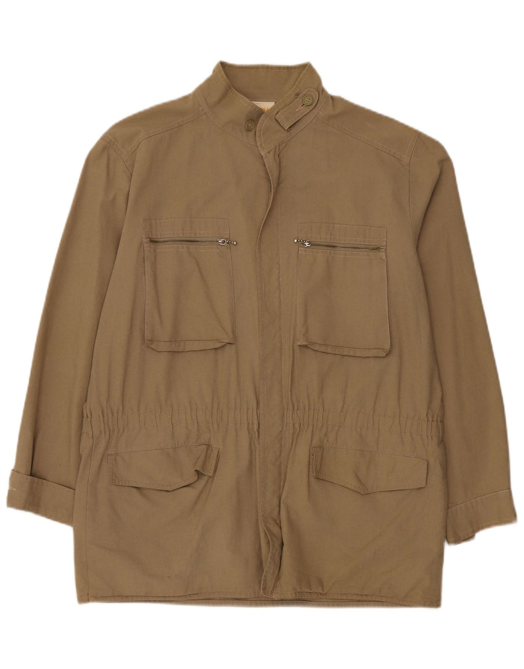 Giacca utilitaria vintage da uomo EU 48 cotone kaki medio