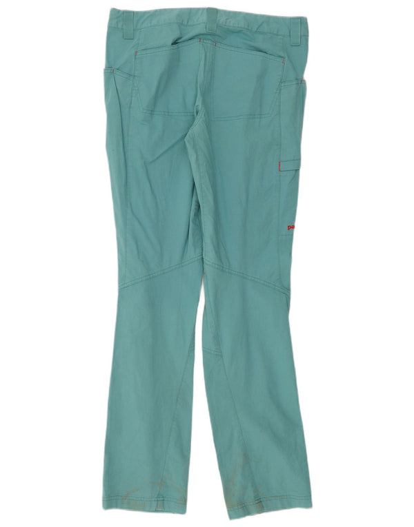 Pantaloni cargo dritti da donna Patagonia US 6 Medium W34 L32 Turchese